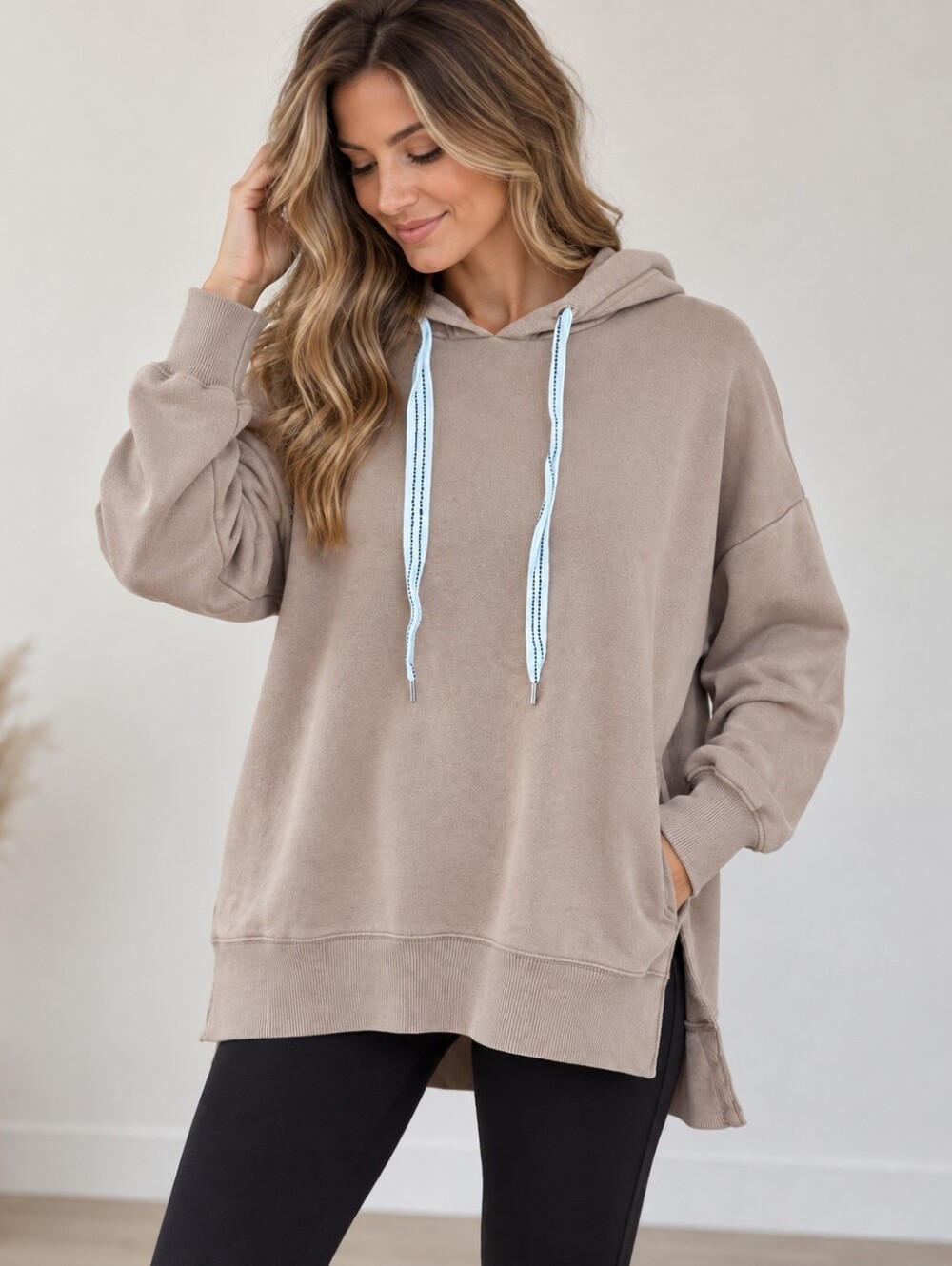 aerie Oversized Hooded Pullover